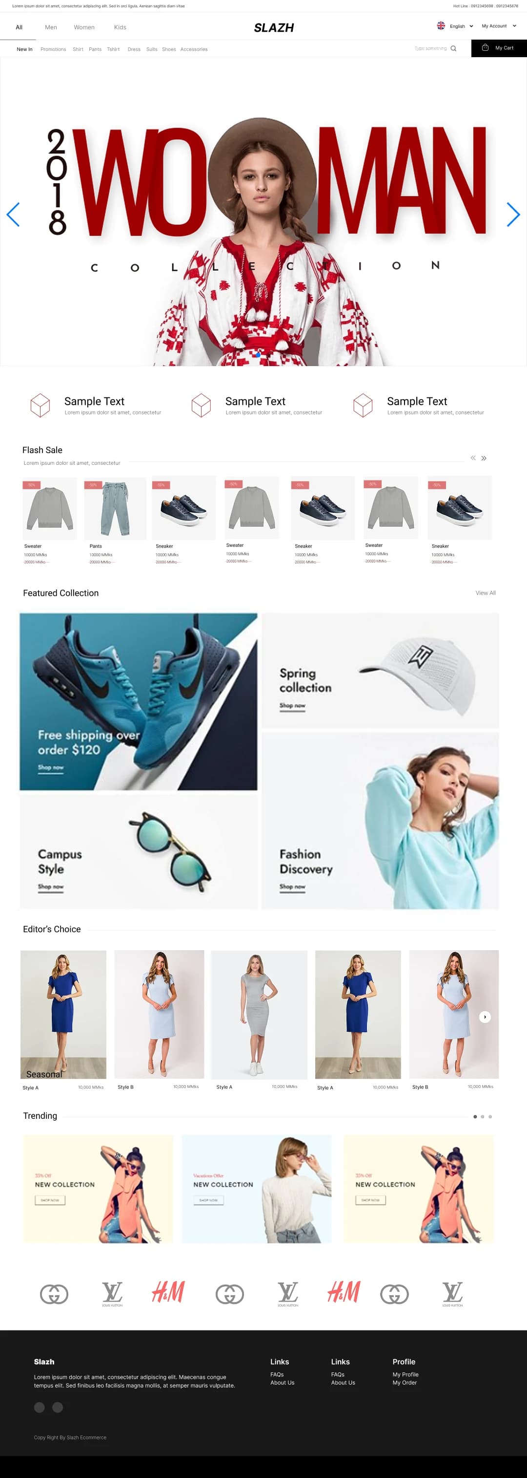 Slazh Online Shop Platform